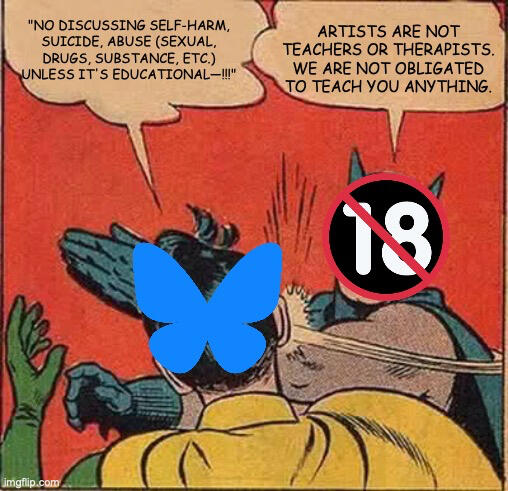 We are NOT therapists