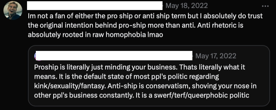 You don't have to be either of these to see that antis are just fascists