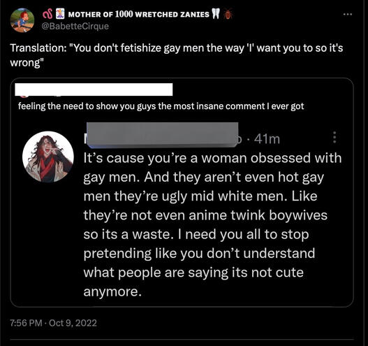 Fetishization dressed as "woke"