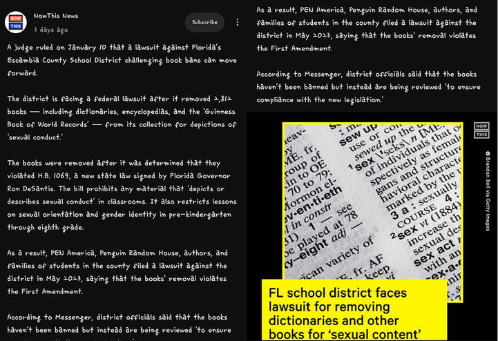 "Sexually Explicit" they obv mean gay/trans